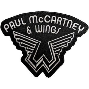 PAUL MCCARTNEY ポールマッカートニー (9月 映画公開 ) - Wings Logo / ワッペン 【公式 / オフィシャル】