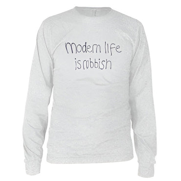 BLUR ブラー (デビュー35周年 ) - Modern Life is Rubbish / 長袖 / バックプリントあり / Tシャツ / メンズ