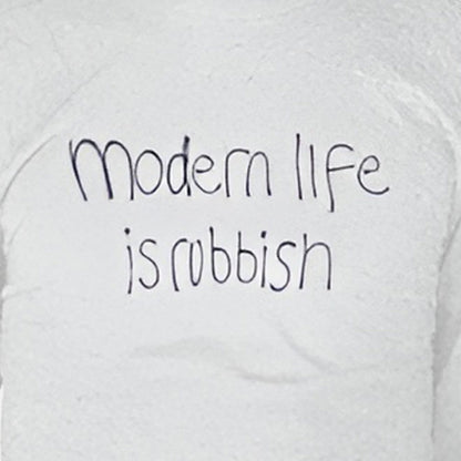 BLUR ブラー (デビュー35周年 ) - Modern Life is Rubbish / 長袖 / バックプリントあり / Tシャツ / メンズ