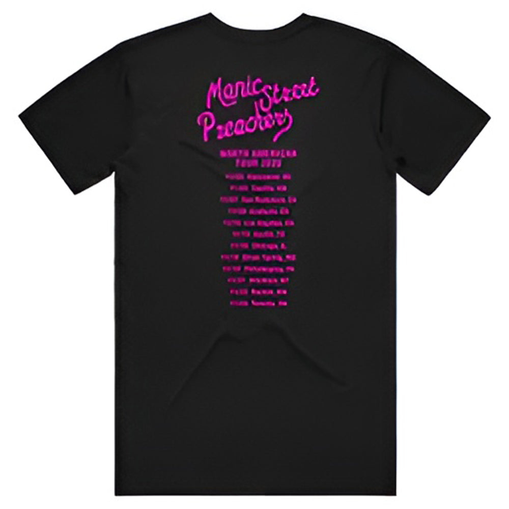 MANIC STREET PREACHERS マニックストリートプリーチャーズ - Stay Beautiful Tour / バックプリントあり / Tシャツ / メンズ