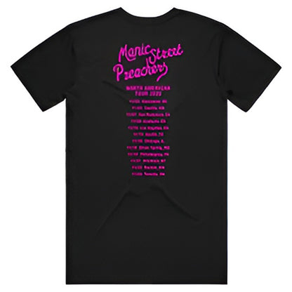 MANIC STREET PREACHERS マニックストリートプリーチャーズ - Stay Beautiful Tour / バックプリントあり / Tシャツ / メンズ