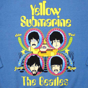 【予約商品】 THE BEATLES ビートルズ (ABBEY ROAD 55周年 ) - Yellow Submarine Heads In Circles / 長袖 / パーカー・スウェット / メンズ 【公式 / オフィシャル】