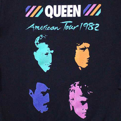 QUEEN クイーン (フレディ 生誕 80年 ) - American Tour 1982 / 長袖 / パーカー・スウェット / メンズ