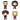 QUEEN クイーン (初来日50周年 ) - Radio Gaga Funko Pop! Vinyl Figure 4-Pack / フィギュア・人形