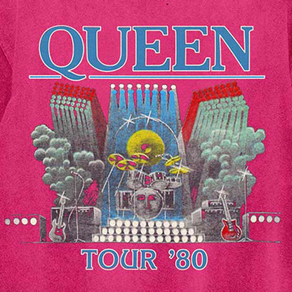 QUEEN クイーン (フレディ 生誕 80年 ) - Tour '80 / Tシャツ / メンズ