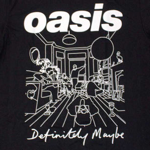 OASIS オアシス (2025 10月 来日 記念 ) - Definitely Maybe Line Drawing / Tシャツ / メンズ