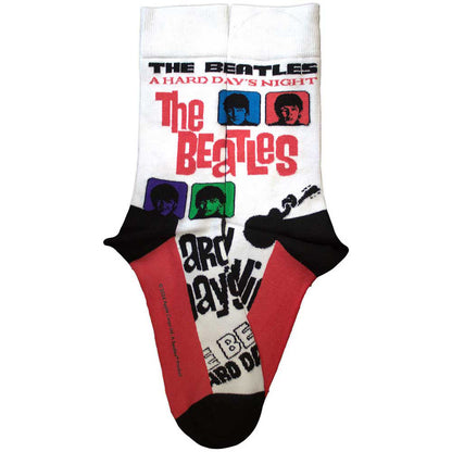 THE BEATLES ビートルズ (来日 60周年 ) - A Hard Day's Night Colours / ソックス / メンズ