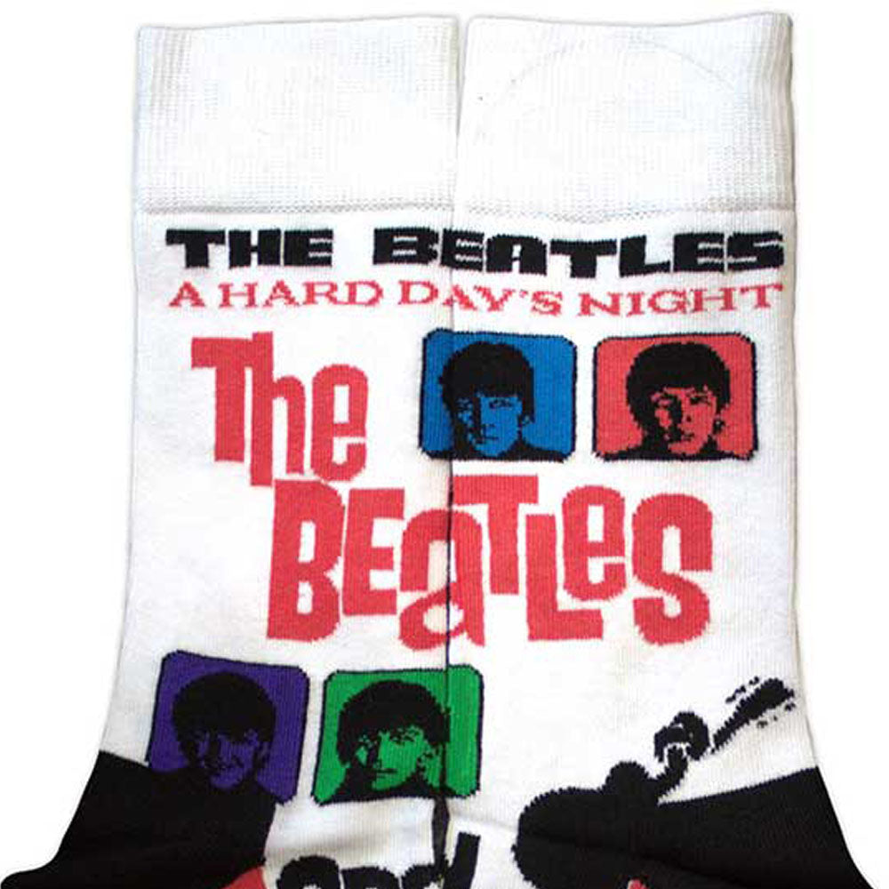 THE BEATLES ビートルズ (来日 60周年 ) - A Hard Day's Night Colours / ソックス / メンズ