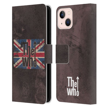 THE WHO - Union Jack Distressed レザー手帳型
