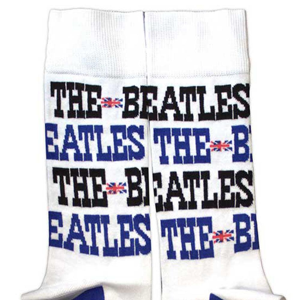 THE BEATLES ビートルズ (来日 60周年 ) - Budokan Poster & Drum Logo / ソックス / メンズ