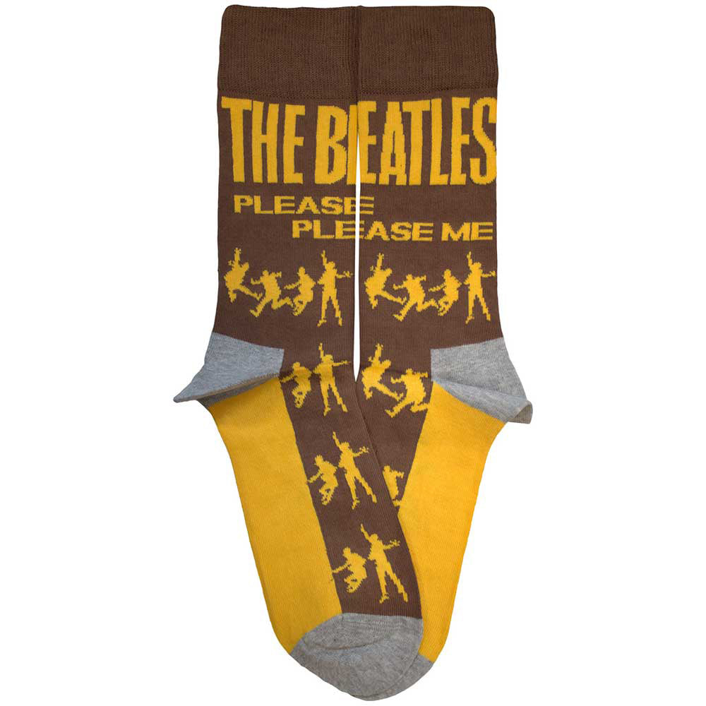 THE BEATLES ビートルズ (来日 60周年 ) - Please Please Me Silhouettes / ソックス / メンズ