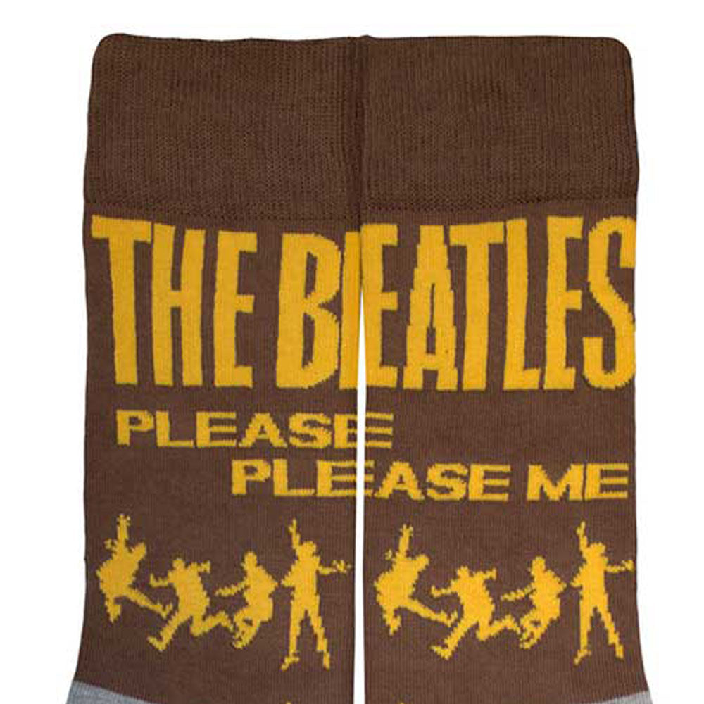 THE BEATLES ビートルズ (来日 60周年 ) - Please Please Me Silhouettes / ソックス / メンズ
