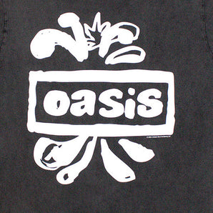 OASIS オアシス (2025 10月 来日 記念 ) - Logo Splat / Stone Wash / Tシャツ / メンズ