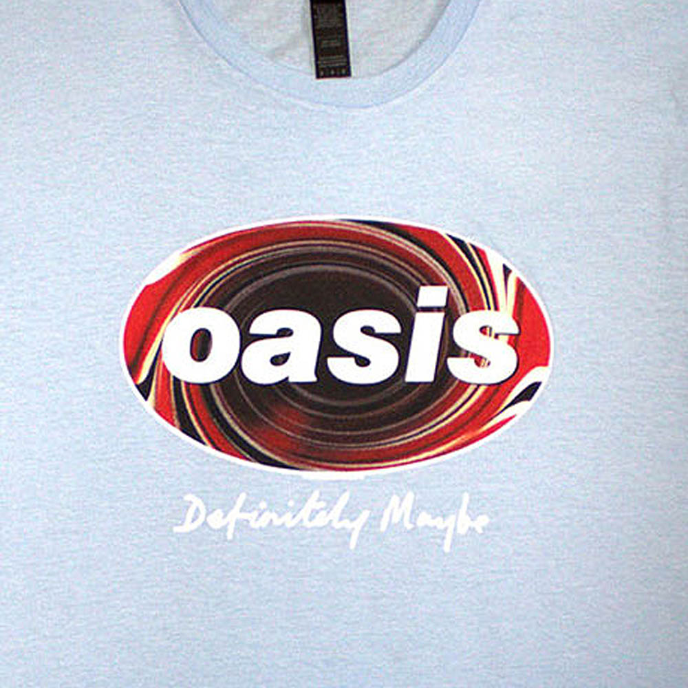 OASIS オアシス (映画「オアシス：ドント・ルック・バック・イン・アンガー」公開 ) - Definitely Maybe Union Jack Oval / Tシャツ / メンズ