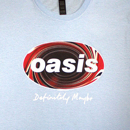 OASIS オアシス (映画「オアシス：ドント・ルック・バック・イン・アンガー」公開 ) - Definitely Maybe Union Jack Oval / Tシャツ / メンズ