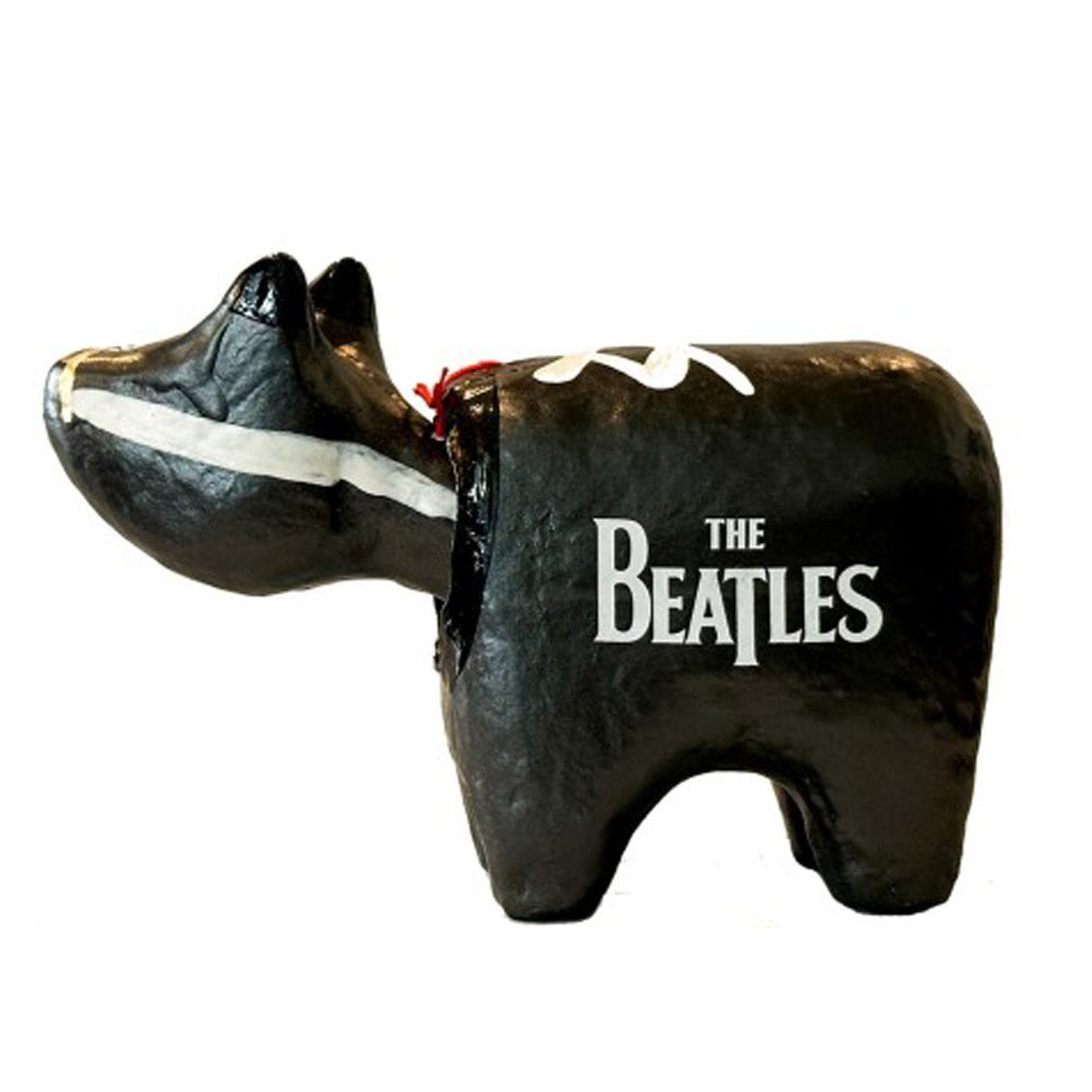 THE BEATLES ビートルズ (来日 60周年 ) - meets Japanese traditional craft Album debut 60th anniversary / 赤べこ / 黒色 / インテリア置物