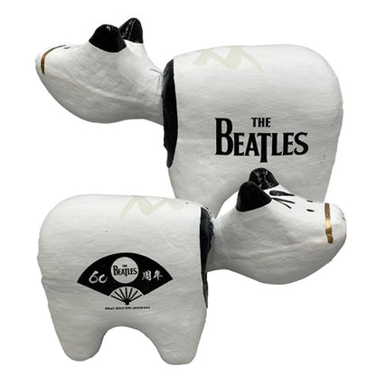THE BEATLES - (来日 60周年 ) - meets Japanese traditional craft Album debut 60th anniversary / 赤べこ / 白色
