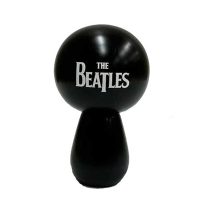 THE BEATLES ビートルズ (来日 60周年 ) - meets Japanese traditional craft Album debut 60th anniversary / こけし / 小 / 黒色 / インテリア置物