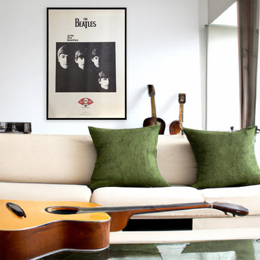THE BEATLES ビートルズ (来日 60周年 ) - meets Japanese traditional craft Album debut 60th anniversary / 越前和紙 / WITH THE BEATLES / ポスター
