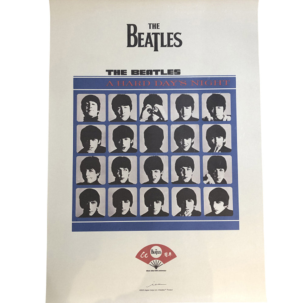 THE BEATLES - (来日 60周年 ) - meets Japanese traditional craft Album debut 60th anniversary / 越前和紙 / A HARD DAYS NIGHT