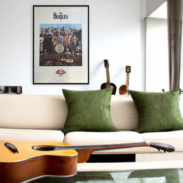 THE BEATLES ビートルズ (来日 60周年 ) - meets Japanese traditional craft Album debut 60th anniversary / 越前和紙 / LONELY HEARTS / ポスター