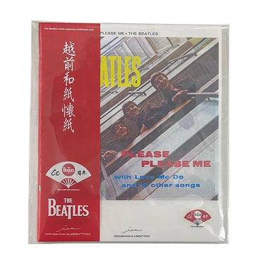 THE BEATLES - (来日 60周年 ) - meets Japanese traditional craft Album debut 60th anniversary / 越前和紙 / 懐紙