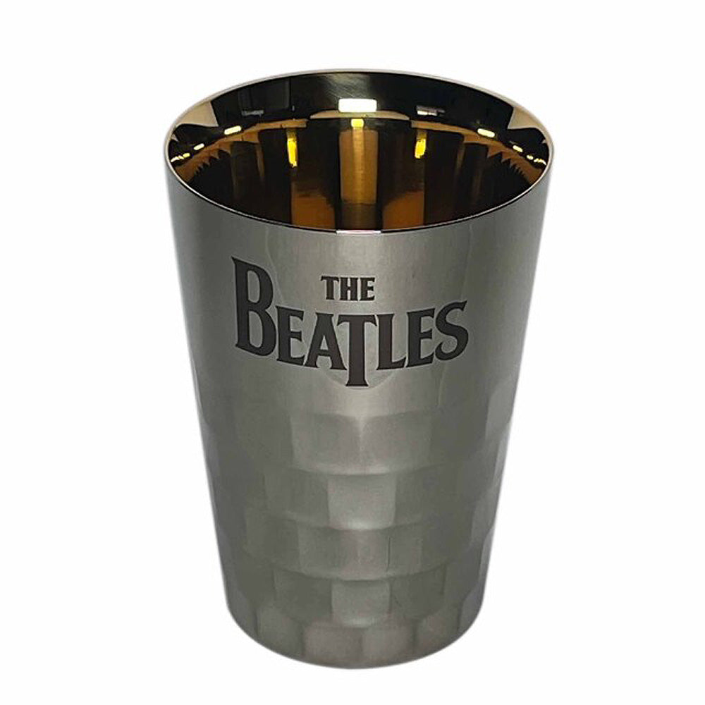 THE BEATLES ビートルズ (来日 60周年 ) - meets Japanese traditional craft Album debut 60th anniversary / タンブラー2個セット / 中金ロゴ＆中銀扇子柄 / 食器・グラス