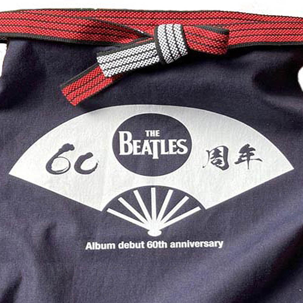 THE BEATLES ビートルズ (来日 60周年 ) - meets Japanese traditional craft Album debut 60th anniversary / 藍染エプロン / 扇子柄 / キッチン用品