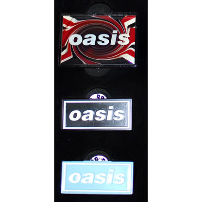 OASIS オアシス (結成 35周年 ) - Collectable Pin Badge Set / 6個セット / バッジ