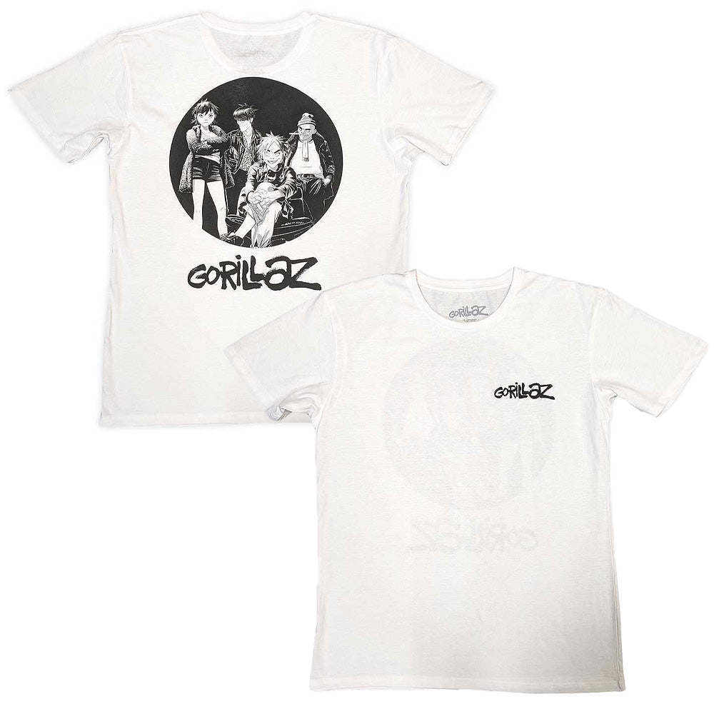 GORILLAZ - Song Machine Brush Logo / バックプリントあり