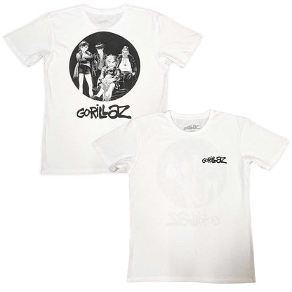 GORILLAZ - Song Machine Brush Logo / バックプリントあり