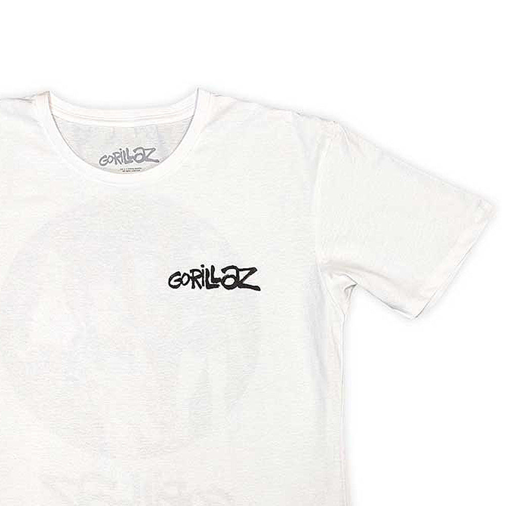 GORILLAZ ゴリラズ - Song Machine Brush Logo / バックプリントあり / Tシャツ / メンズ