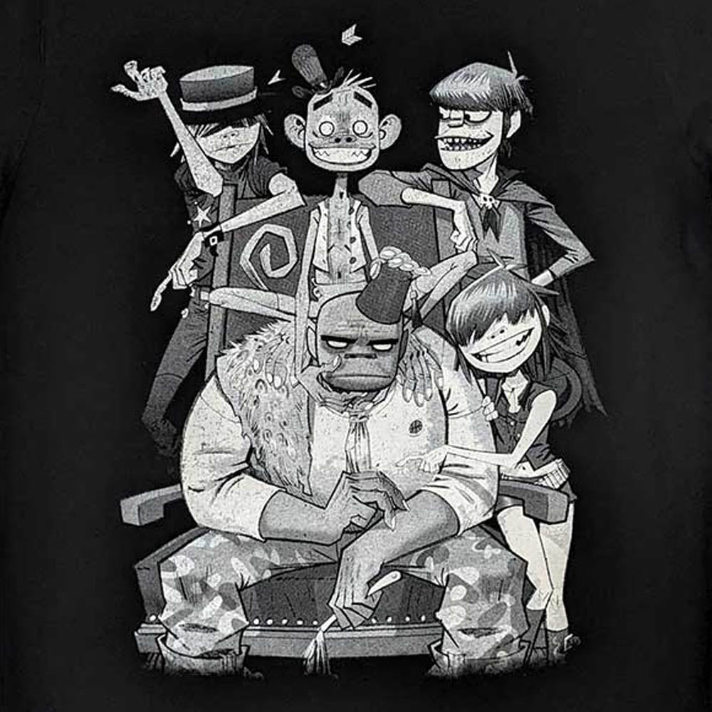 GORILLAZ ゴリラズ - George Spray / バックプリントあり / Tシャツ / メンズ
