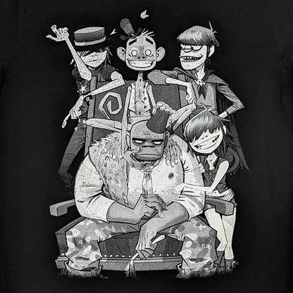 GORILLAZ ゴリラズ - George Spray / バックプリントあり / Tシャツ / メンズ
