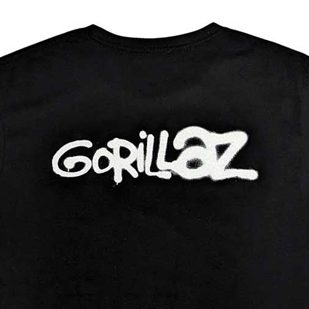 GORILLAZ ゴリラズ - George Spray / バックプリントあり / Tシャツ / メンズ