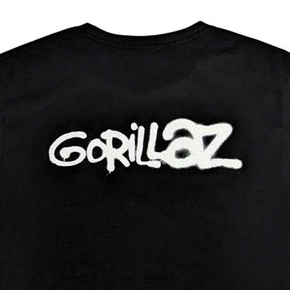 GORILLAZ ゴリラズ - George Spray / バックプリントあり / Tシャツ / メンズ