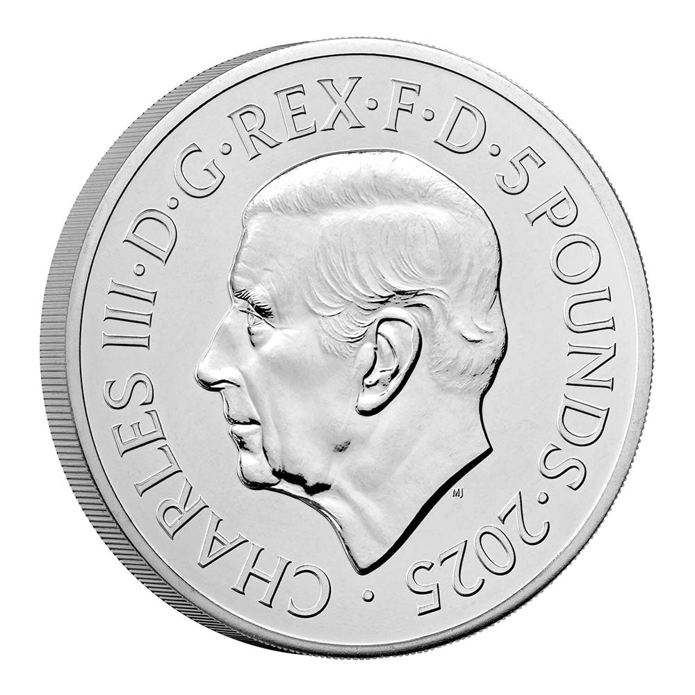 JOHN LENNON ジョンレノン (生誕 85年 ) - 2025 UK £5 Brilliant Uncirculated Coin / 英国王立造幣局 / コイン