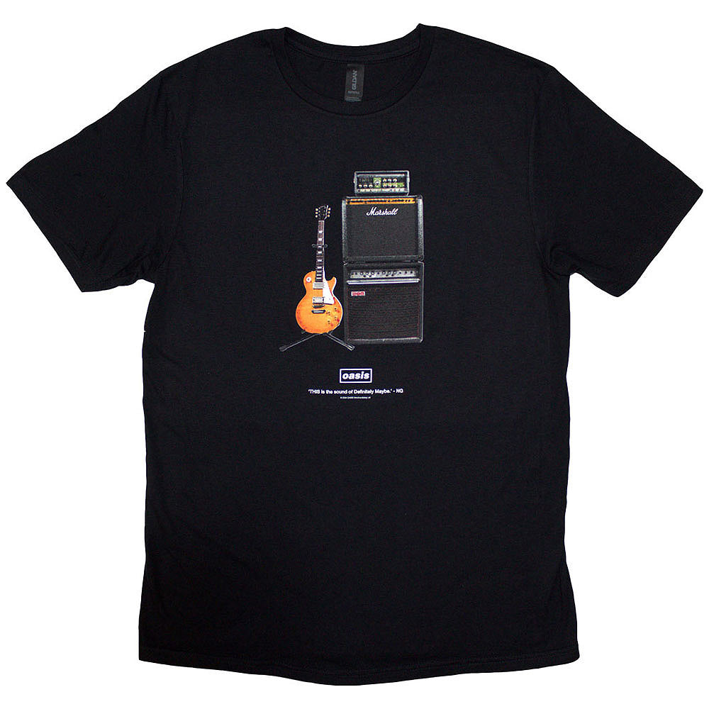 OASIS - (結成 35周年 ) - Definitely Maybe Guitar (Black)