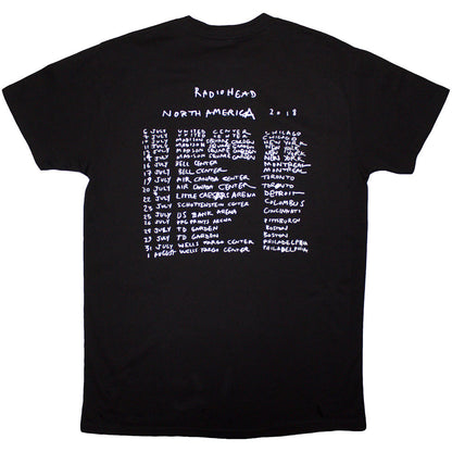 RADIOHEAD レディオヘッド (結成 35周年 ) - Bearhead Crest / オーガニックコットン / バックプリントあり / Tシャツ / メンズ