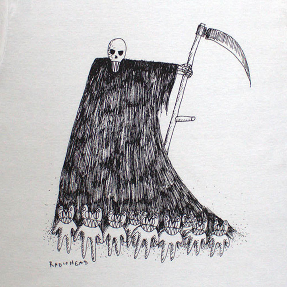 RADIOHEAD レディオヘッド (結成 35周年 ) - Grim Reaper / オーガニックコットン / Tシャツ / メンズ