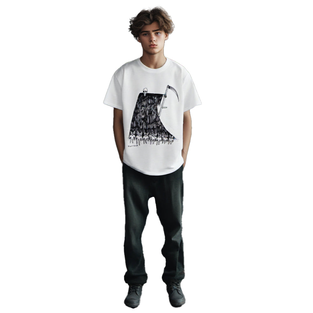 RADIOHEAD レディオヘッド (結成 35周年 ) - Grim Reaper / オーガニックコットン / Tシャツ / メンズ