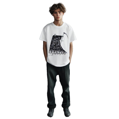 RADIOHEAD レディオヘッド (結成 35周年 ) - Grim Reaper / オーガニックコットン / Tシャツ / メンズ