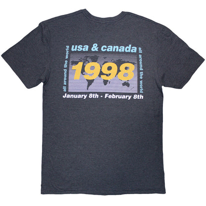 OASIS オアシス (結成 35周年 ) - 1998 World Tour - USA/Canada / バックプリントあり / Tシャツ / メンズ