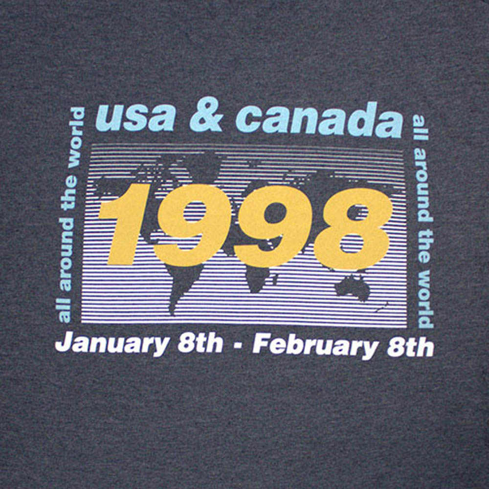 OASIS オアシス (結成 35周年 ) - 1998 World Tour - USA/Canada / バックプリントあり / Tシャツ / メンズ