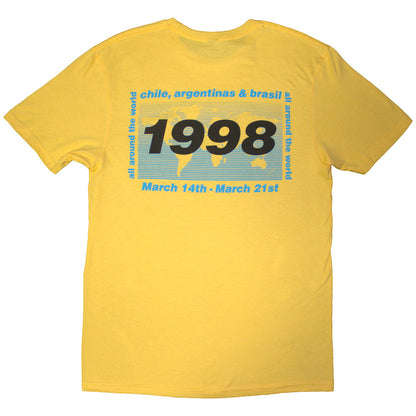 OASIS オアシス (結成 35周年 ) - 1998 World Tour - South America / バックプリントあり / Tシャツ / メンズ