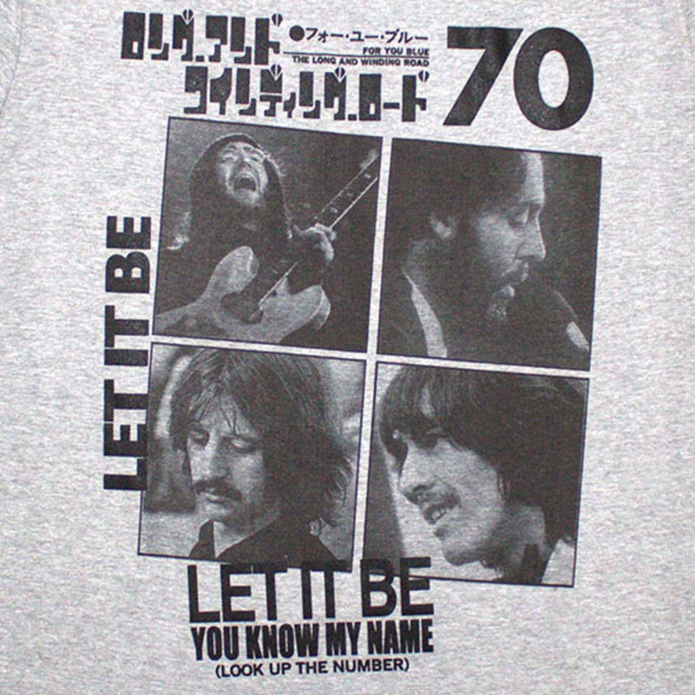 THE BEATLES ビートルズ (来日 60周年 ) - 1970 / Tシャツ / メンズ