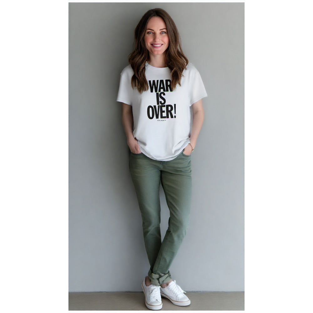 JOHN LENNON ジョンレノン (生誕 85年 ) - WAR IS OVER / Tシャツ / メンズ
