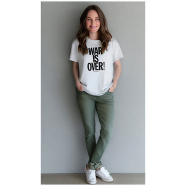 JOHN LENNON ジョンレノン (生誕 85年 ) - WAR IS OVER / Tシャツ / メンズ
