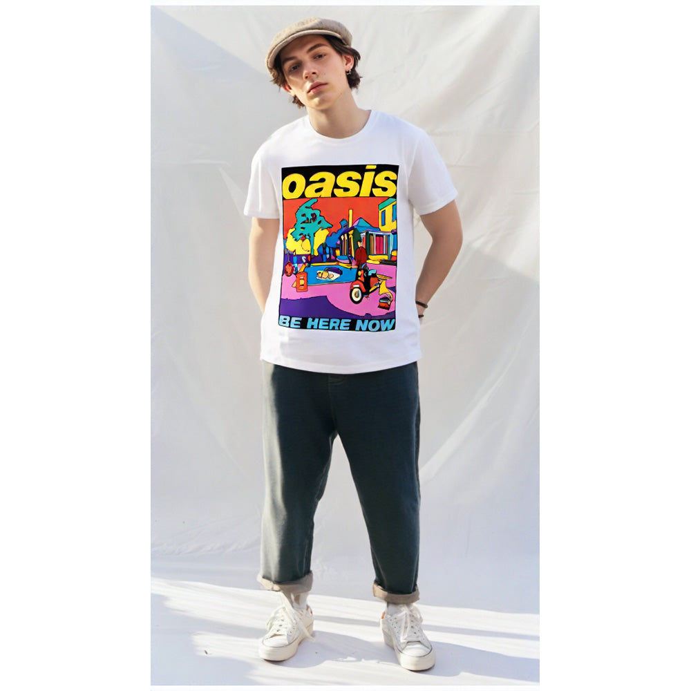 OASIS オアシス (結成 35周年 ) - Be Here Now Illustration / Tシャツ / メンズ
