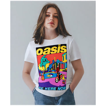 OASIS オアシス (結成 35周年 ) - Be Here Now Illustration / Tシャツ / メンズ